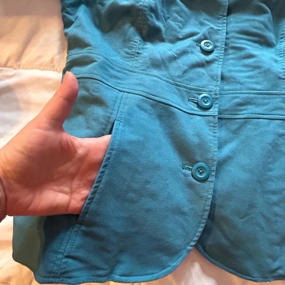 L.L. Bean Heavy cotton Woman's Cumberland Coat Size M Belted lined NWT - Picture 5 of 13